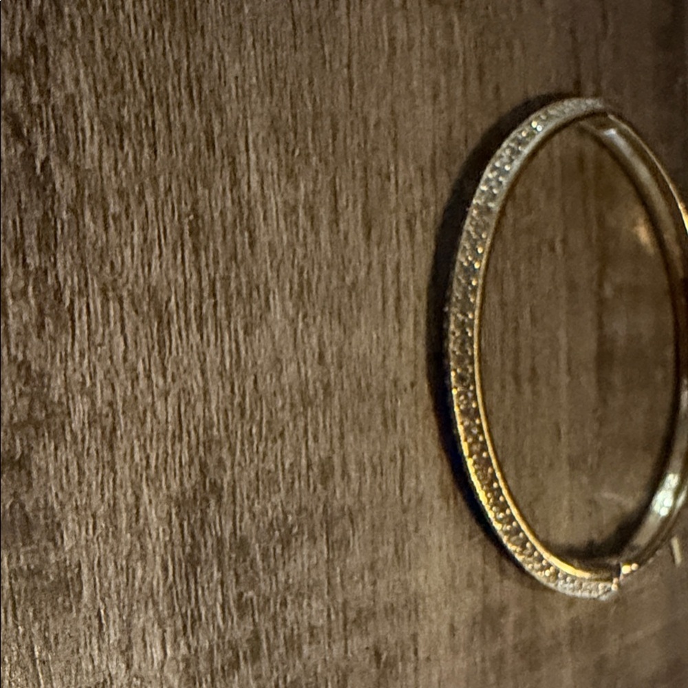 Elegant Gold and Silver Bangle